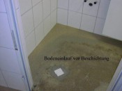 Boden vorher